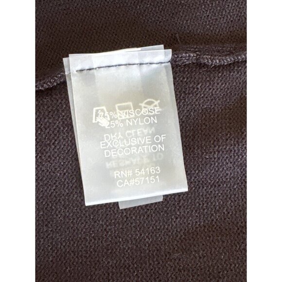 Tommy Hilfiger NWT Embellished Sequin Cardigan, Black Long Sleeves Women's XL - Picture 8 of 10